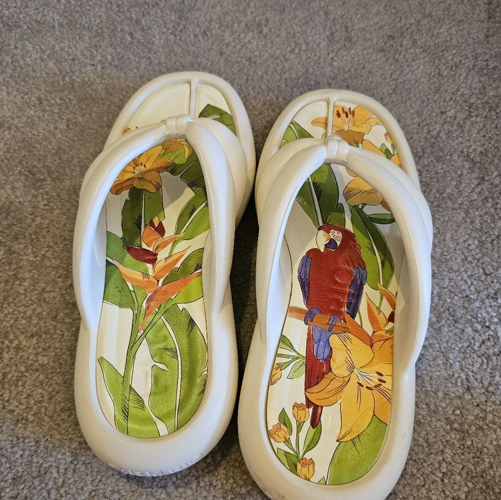 Farm Rio Womens Flip Flops - Picture 6 of 6